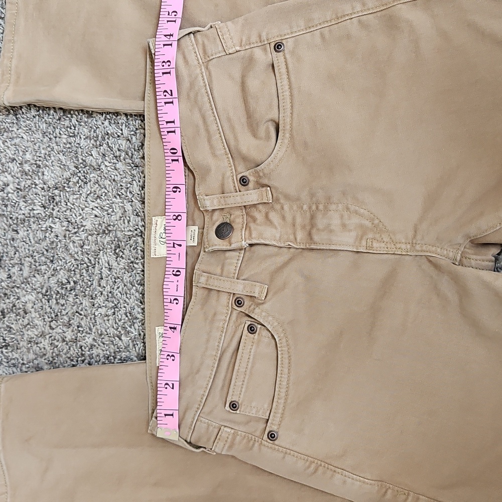 J. Crew Men's Slim Fit Tan Jeans - Picture 5 of 9